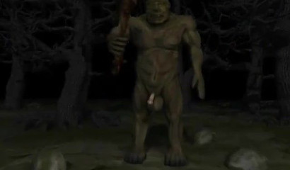 Pregnant doll gets screwed by 3d monsters