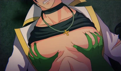 Hentai stallion gets bound and fucked by goblins