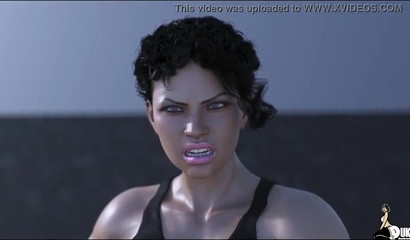 Anime muscular mom seduce & fuck cute boy