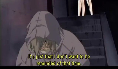 Hentai cutie takes care of 2 dicks