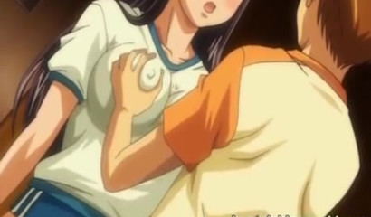 Busty anime female teacher gets boned by her student