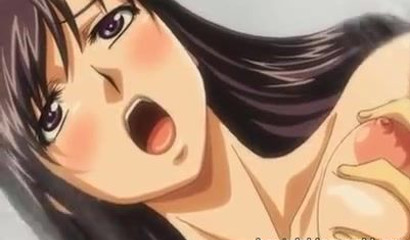 Busty anime female teacher gets boned by her student