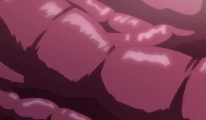 Lesbian demon screws hot Hentai babe