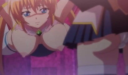 Lesbian demon screws hot Hentai babe