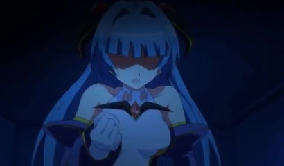 Lesbian demon screws hot Hentai babe