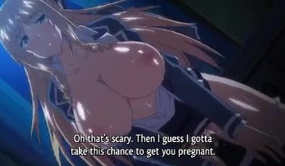 Hentai busty teens lose their virginity in orgy