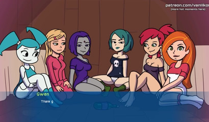 Anime vixens share their first sex experience