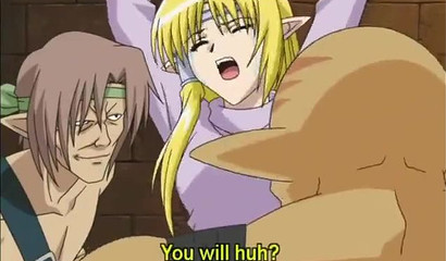 Elf teen bleeds as she gets fucked hard