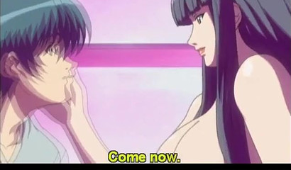 MILF dominates & fucks an anime boy