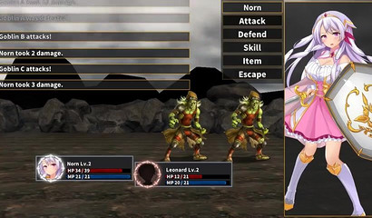 Busty Hentai teen getting banged by tentacles