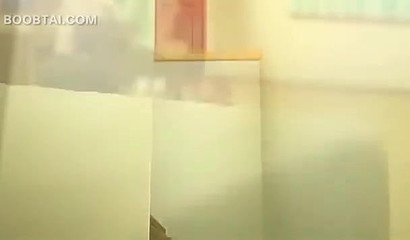 Hentai sister makes me watch her unveiling her big tits