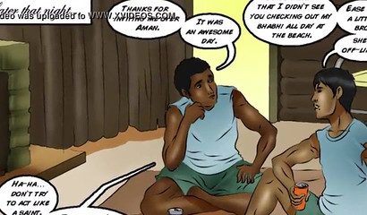 Indian hottie having steamy sex in comic cartoon action