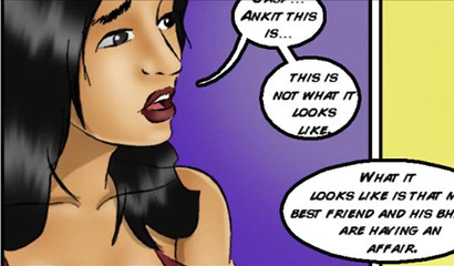 Indian hottie having steamy sex in comic cartoon action