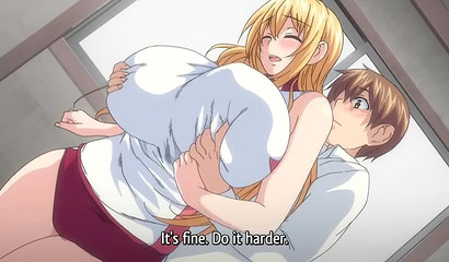 Hentai schoolgirls participate in a FFM threesome