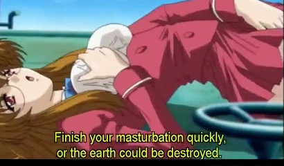 Busty Hentai girlfriend gets fucked without the condom