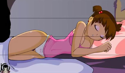 Monster Inc - Huge monster caught cumming on a teen