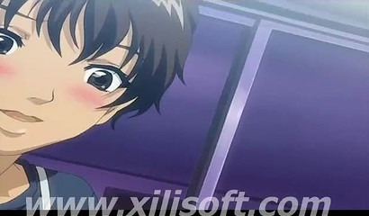 Hentai cleaning lady grabs and fucks my hard dick