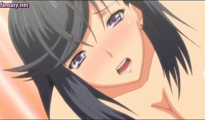 Hentai virgins sharing my large cock in POV