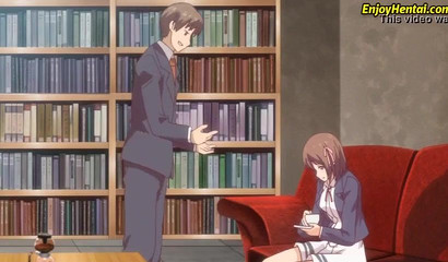 Hentai virgins get fucked by their perverted teacher