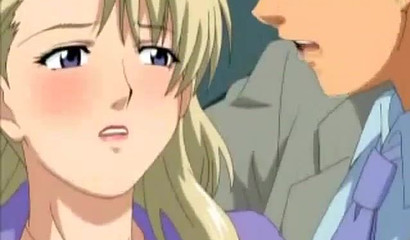 Hentai secretary fucked after being caught masturbating