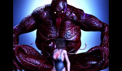 Cute anime babe gets dominated by tentacles