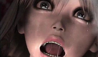 Cute anime babe gets dominated by tentacles