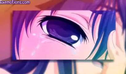 Petite teen gets her holes destroyed in a Hentai gangbang