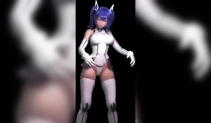 Great looking anime gets sexually abused by tentacles