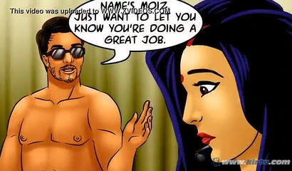 Indian doll Savita with big tits strips in the massage rooom