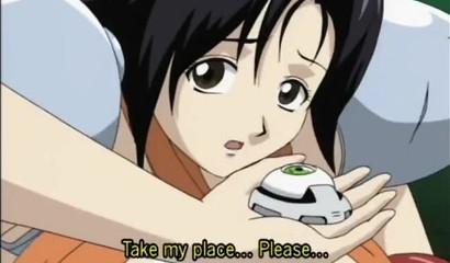 Hentai doll enjoys public sex with her classmate