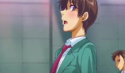 As mocinhas da escola Hentai participam de uma orgia na sala de aula