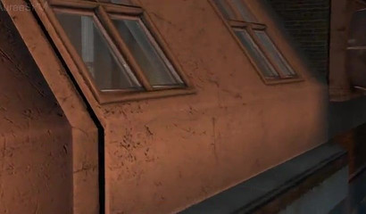 3d gay stallions Chris Redfield and Dante fuck on the bed