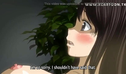 Shy Hentai babe gets her pussy explored by her stepdad