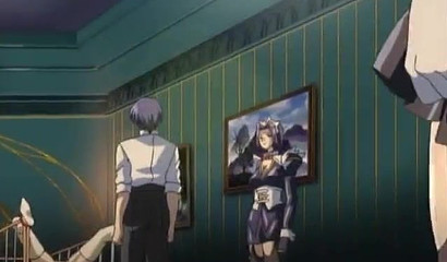 Busty teens fuck hard in BDSM Hentai castle