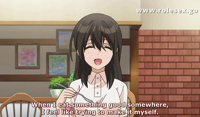 Hot Hentai babe caught receiving oral pleasure