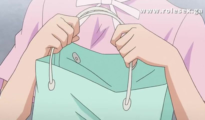 Hot Hentai babe caught receiving oral pleasure