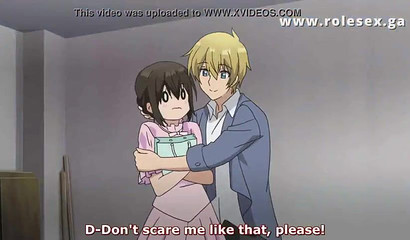 Hot Hentai babe caught receiving oral pleasure