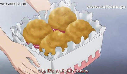 Hot Hentai babe caught receiving oral pleasure