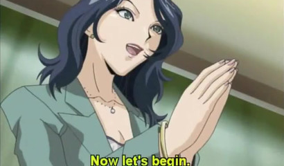 Anime babe moans as she gets banged deeply