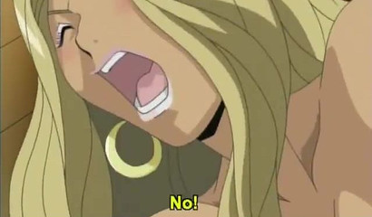 Anime babe moans as she gets banged deeply