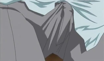 Anime babe moans as she gets banged deeply