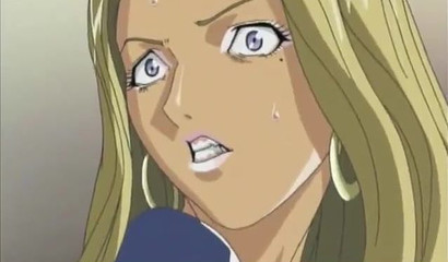 Anime babe moans as she gets banged deeply