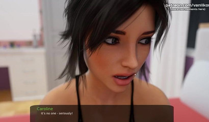 Sexy mommy spreads her pussy for my hard dick