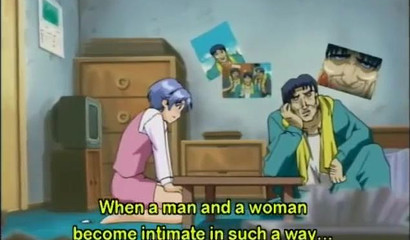 Hentai sweetie came over and was surprised of size of my dick