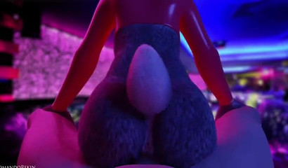 Judy Hopps from Zootopia gets her asshole penetrated