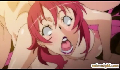 Hentai preggo takes a brutal anal pounding