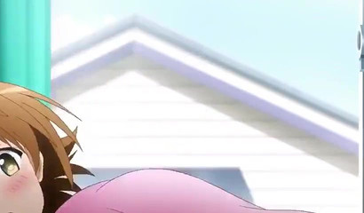 Hentai girlfriend makes out with her boyfriend for the first time