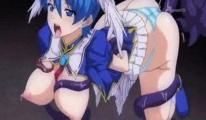 Big boobed Hentai schoolgirl getting screwed by magic tentacles