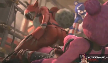 Anime sluts with hot bodies have rough sex in 3D XXX compilation