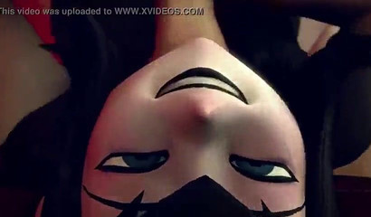 Mavis from Hotel Transylvania enjoys POV fuck